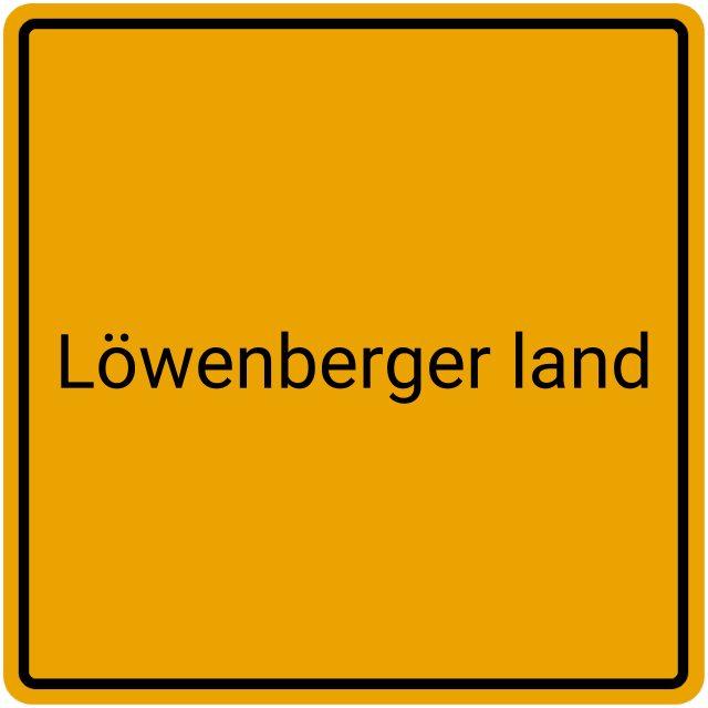 Meldebestätigung Löwenberger Land